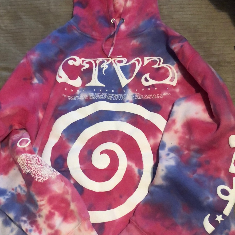 CTV3 jaden smith tye dye hoodie